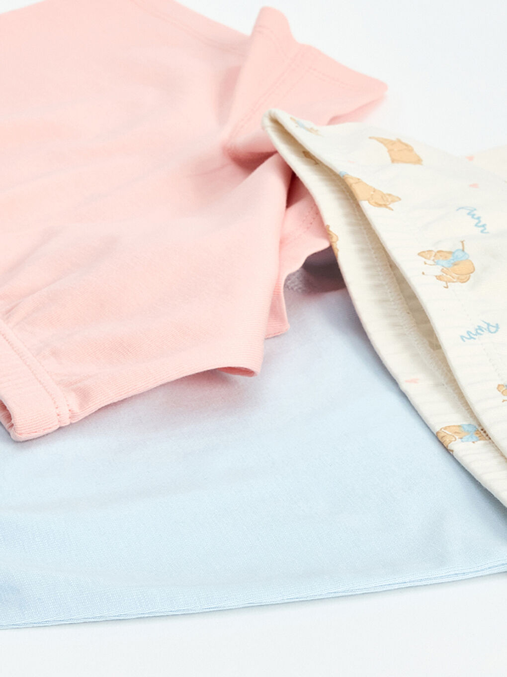 Mavi Kız Çocuk Boxer 3'lü-2