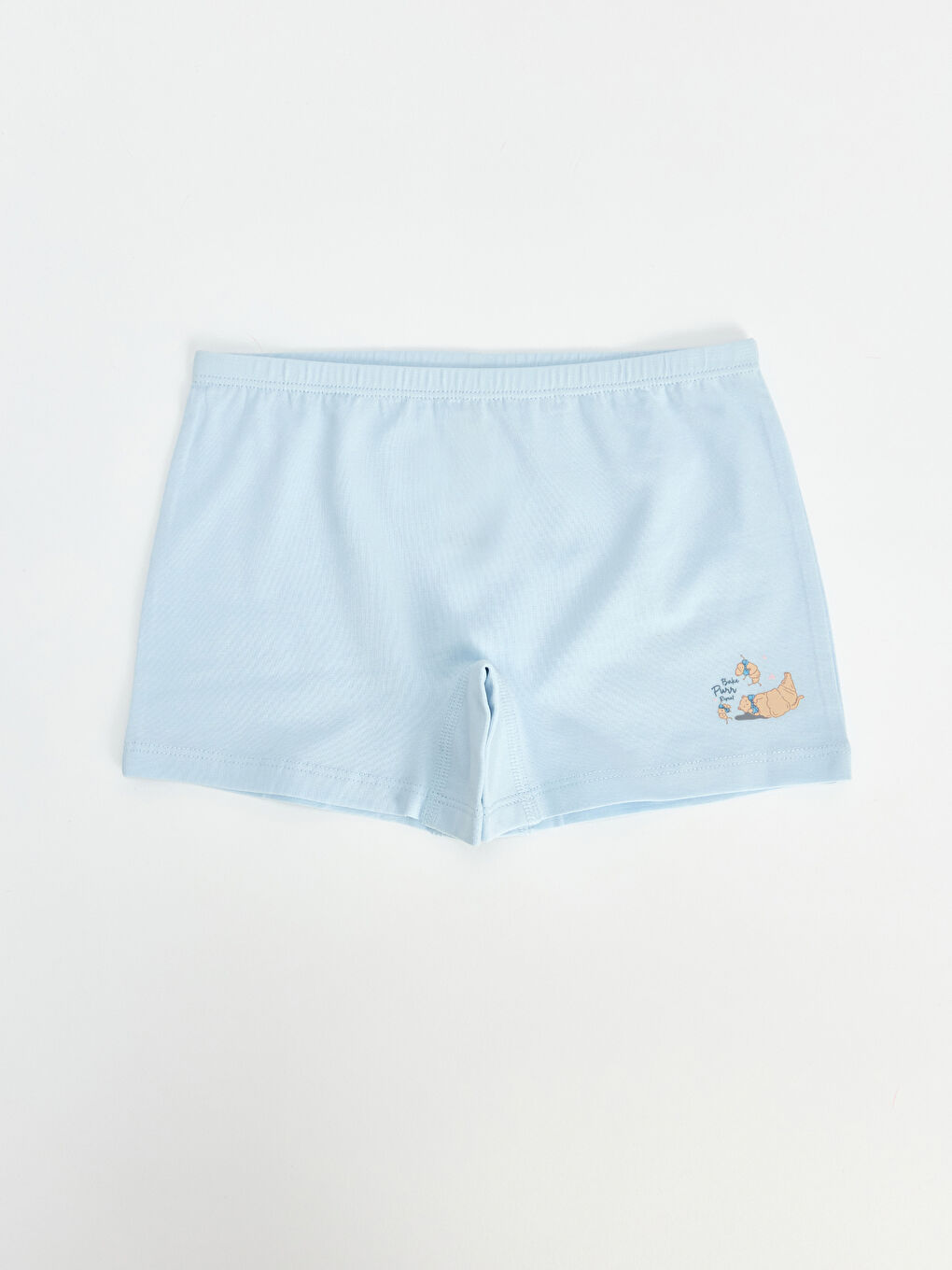 Mavi Kız Çocuk Boxer 3'lü-5