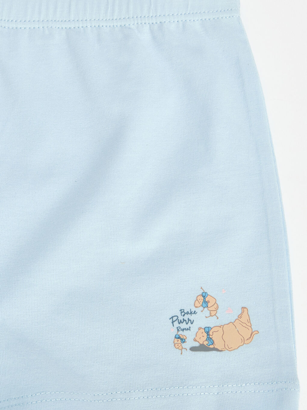 Mavi Kız Çocuk Boxer 3'lü-6