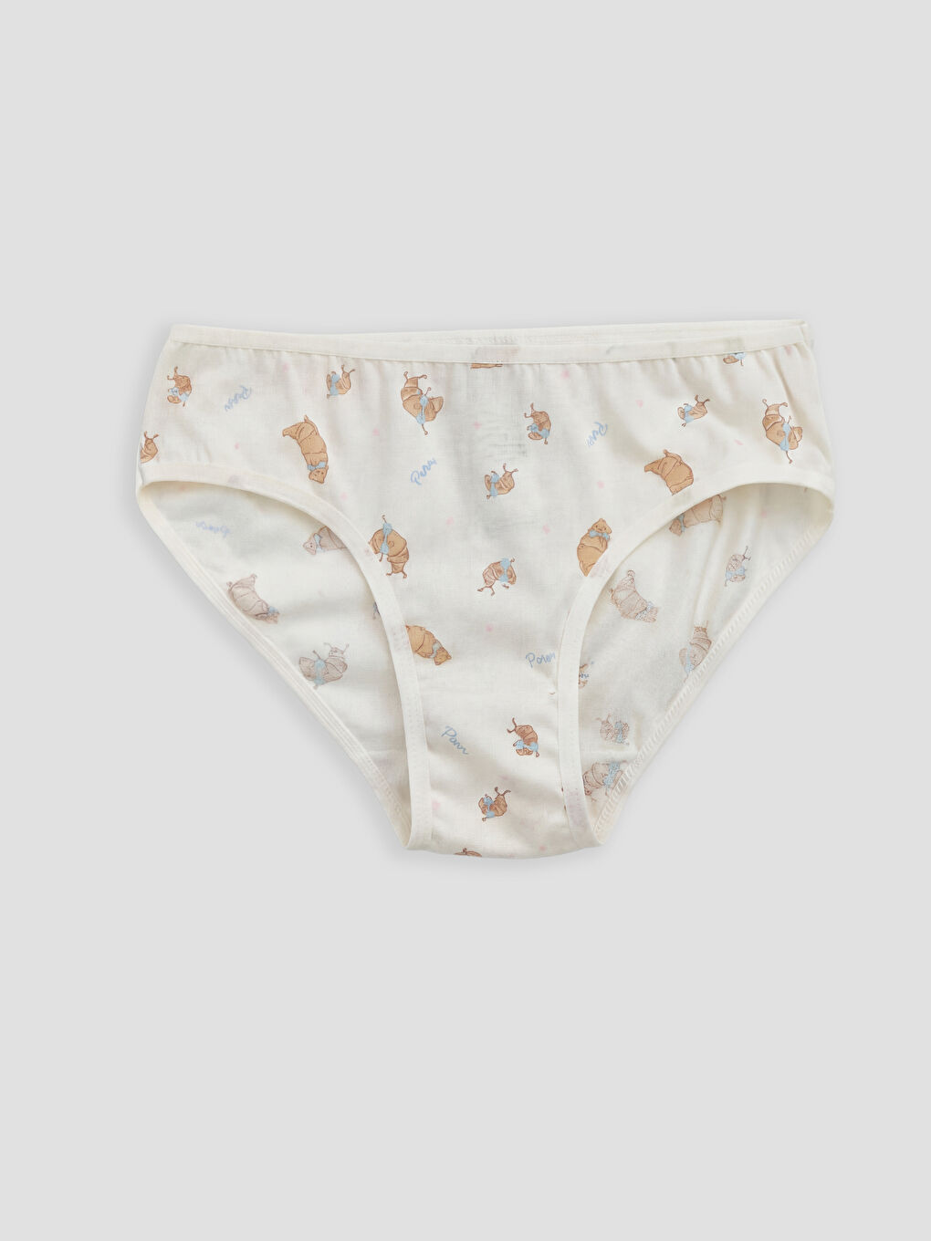 Mavi Baskılı Kız Çocuk Külot 3'lü-3