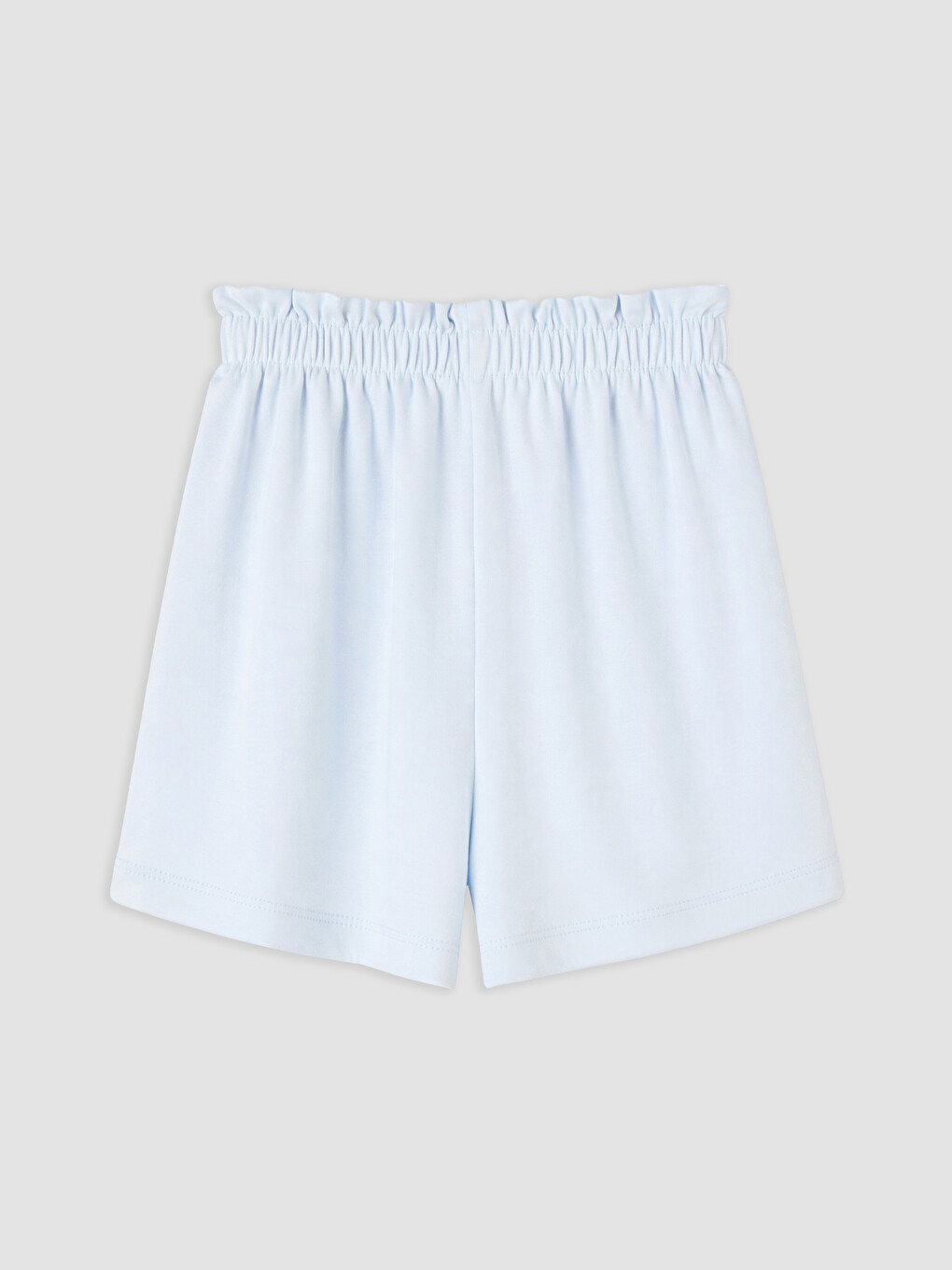 Mavi Deniz Kabuğu Baskılı Kız Bebek Pijama Takımı-3