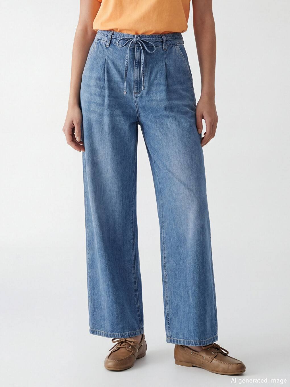 Ženske farmerke širokih nogavica-1