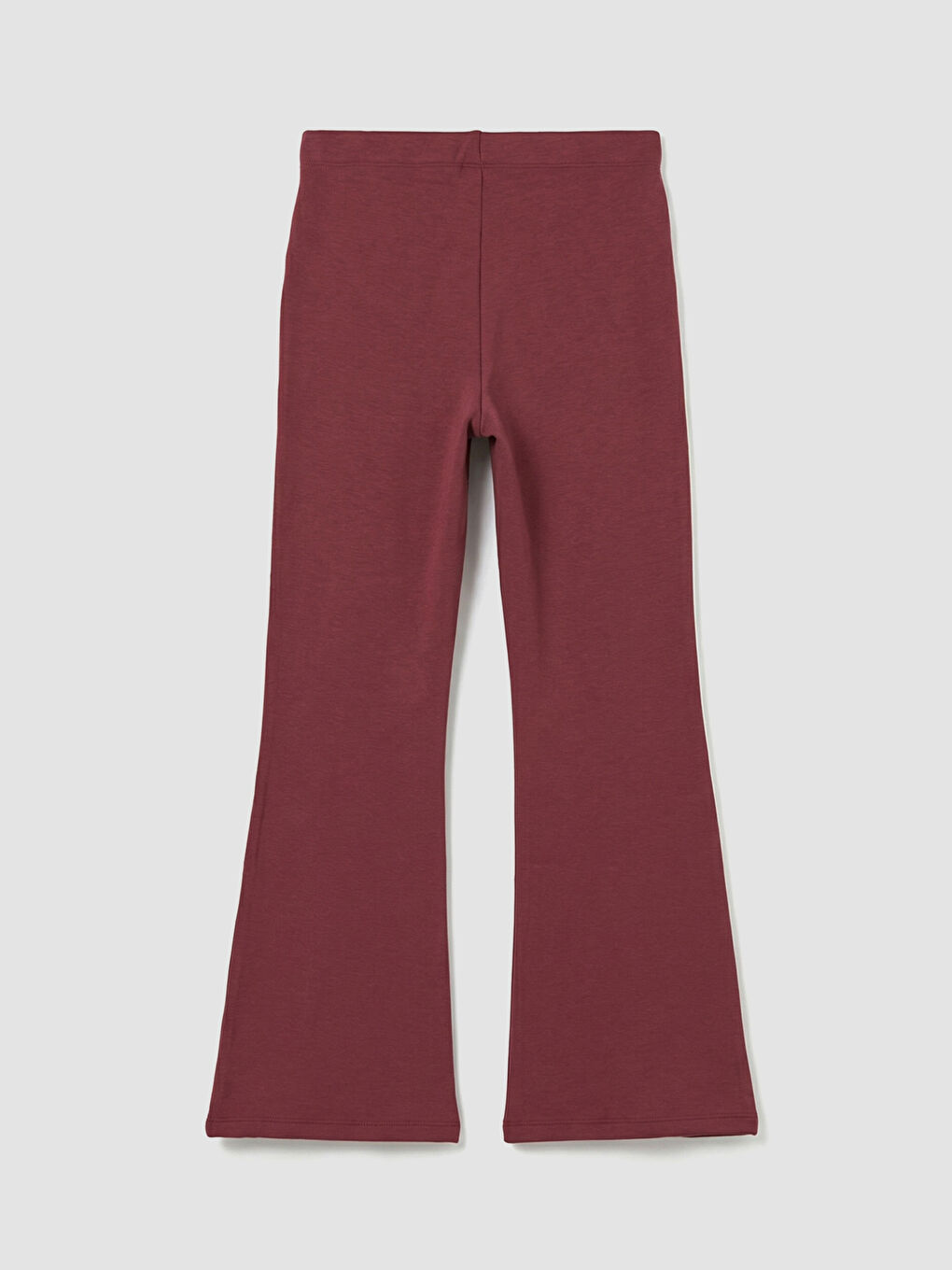 Mürdüm Yanları Şeritli Kız Çocuk Soft Touch Eşofman Altı-1