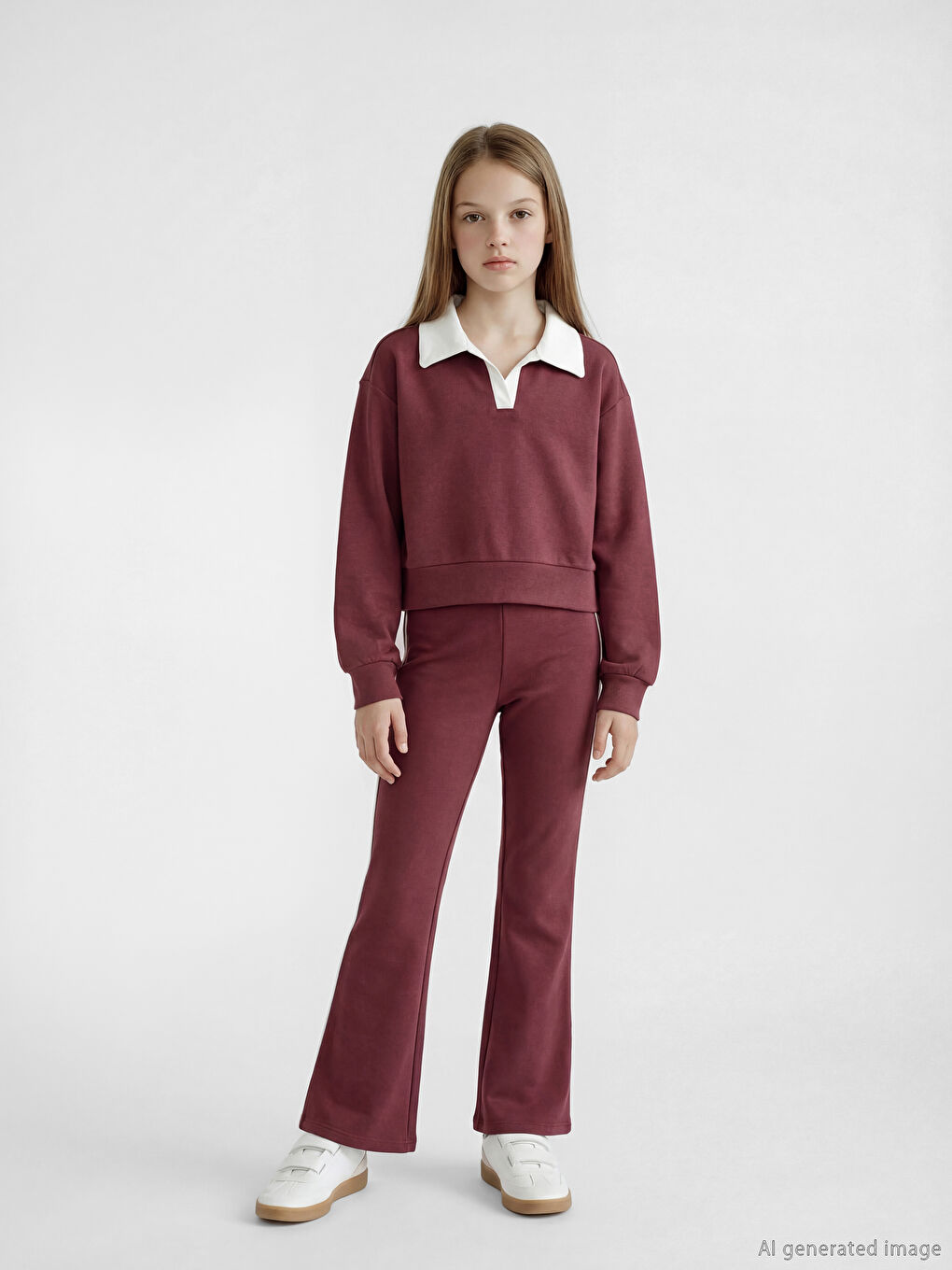 Момиче Тъмно-Виолетово Комплект