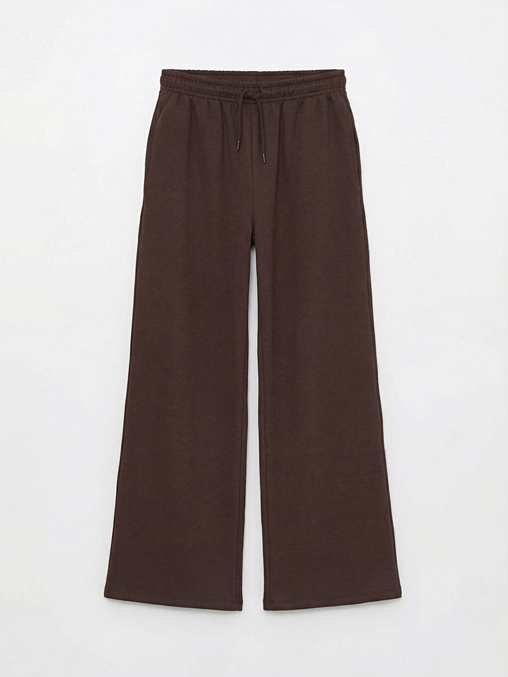 Kahverengi Baskılı Kız Çocuk Sweatshirt ve Eşofman Altı-4