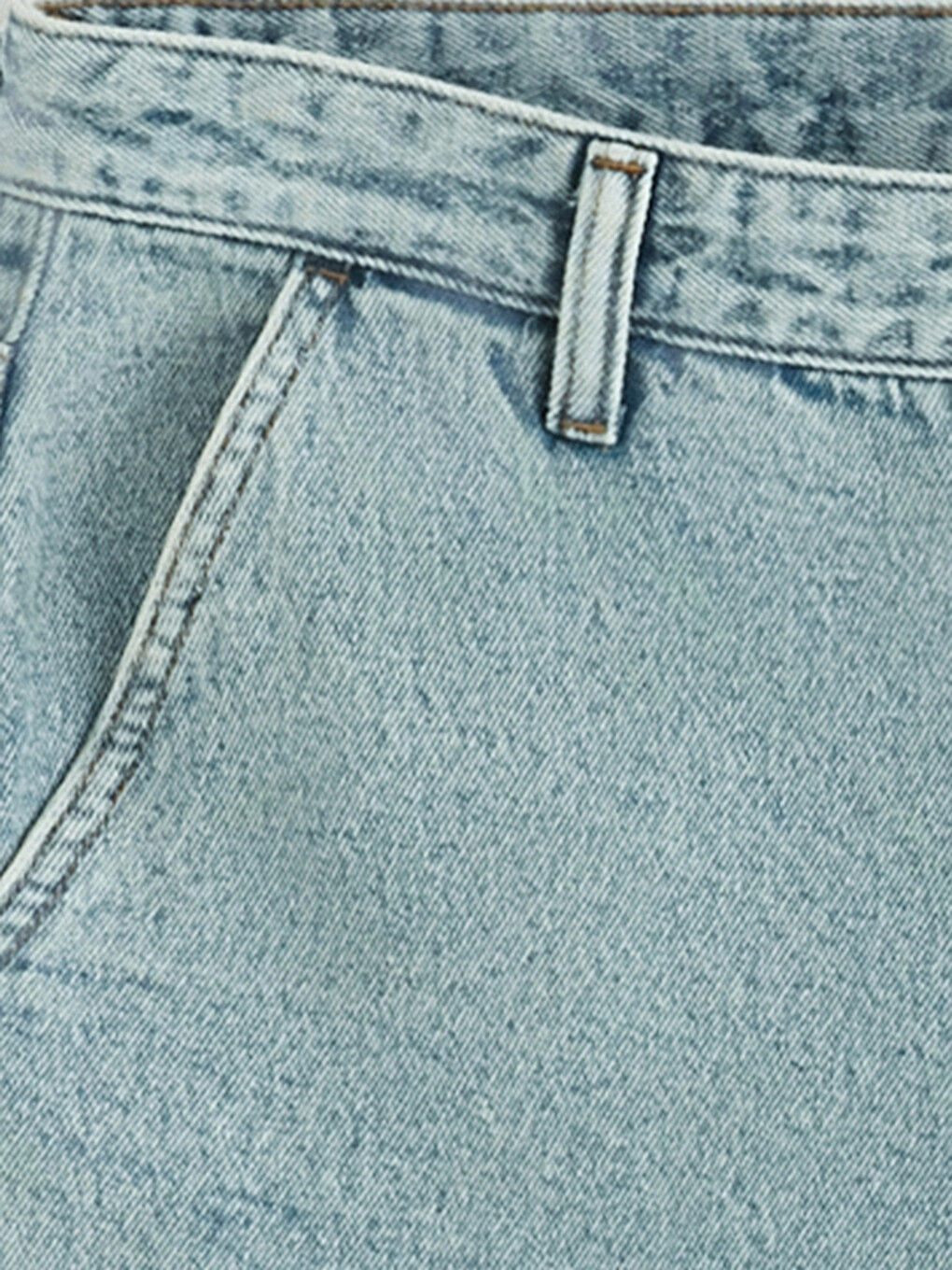 Pantaloni scurți din denim Regular Fit pentru bărbați-5