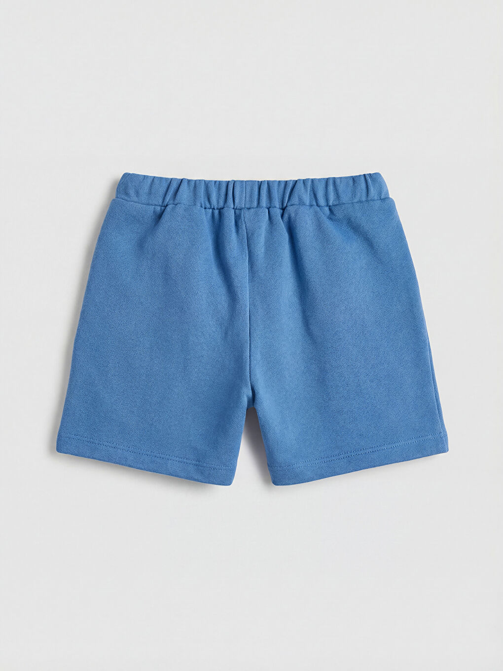 Mavi Baskılı Erkek Bebek Tişört ve Şort Takım-4