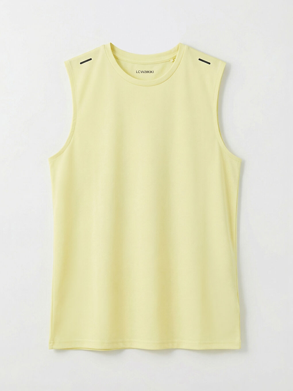 Man YELLOW Athletic Tank Top-4