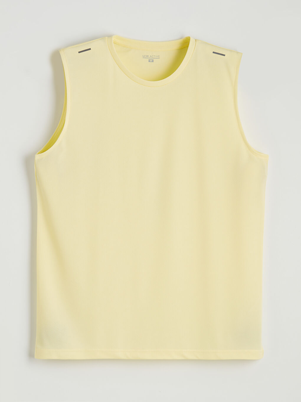 Mavi Bisiklet Yaka Erkek Sporcu Atleti