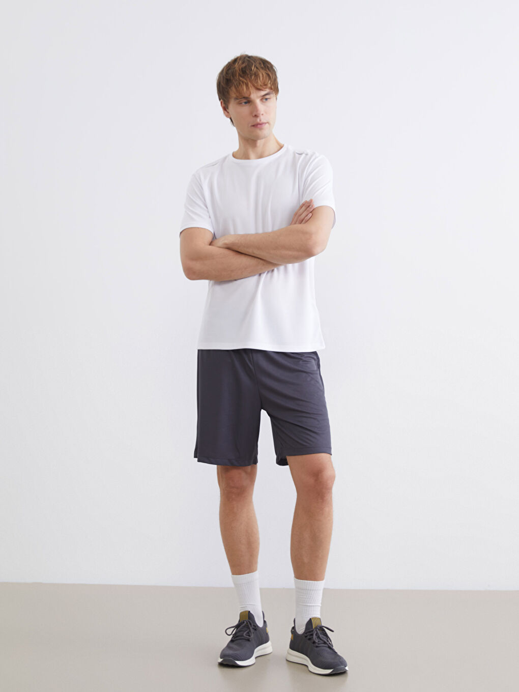 Men's crew neck sports t-shirt-1