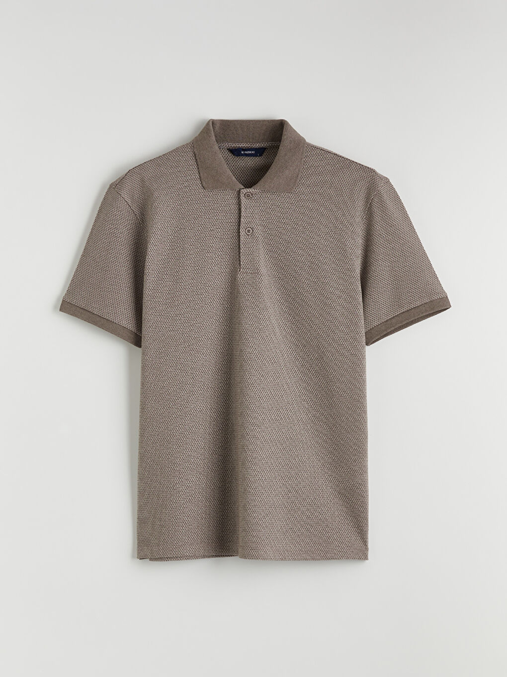 Antrasit Polo Yaka Pike Erkek Tişört-4