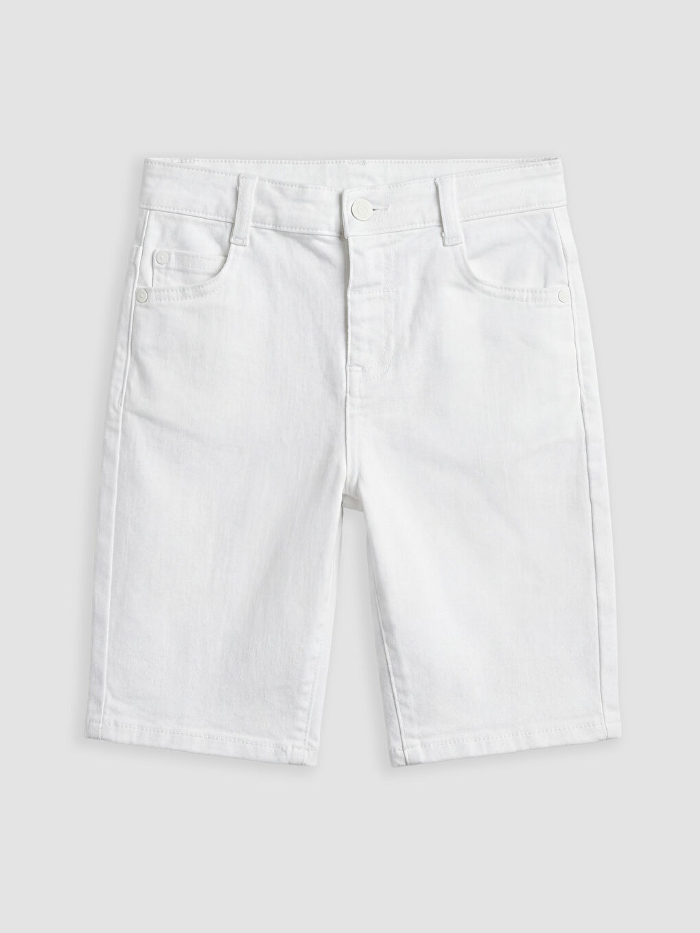 Beyaz Erkek Çocuk Şort