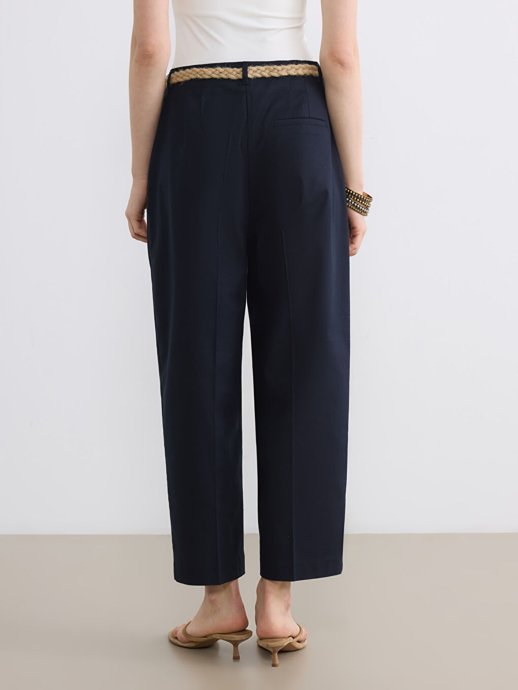 TAMNO PLAVA Pantalone Žena-3