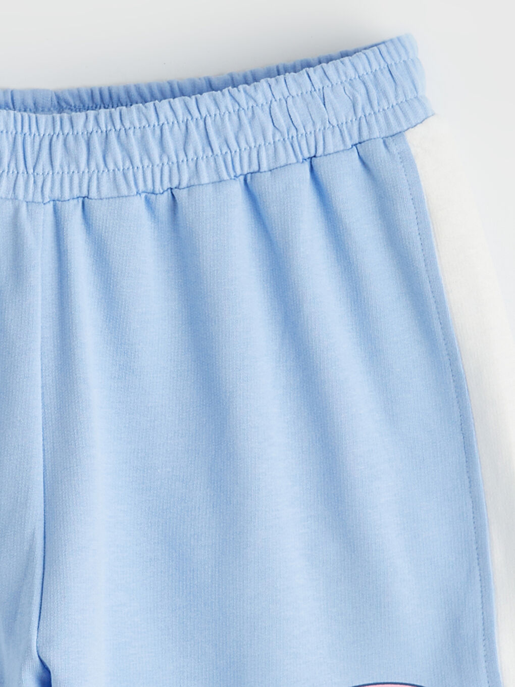 Stitch Printed Girls' T-shirt and Shorts-5