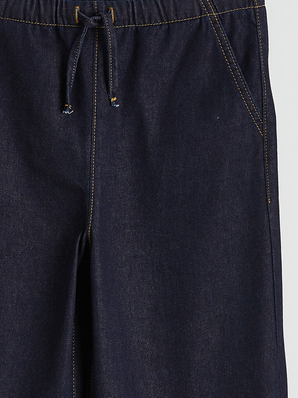 Girls' Wide-Leg Jean Trousers-5