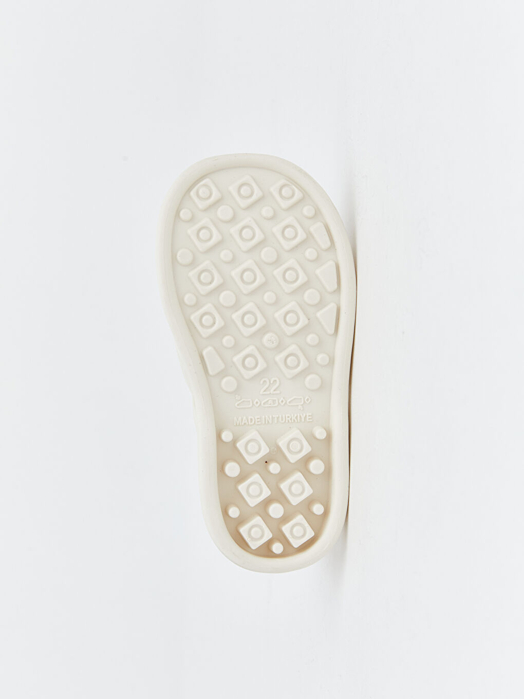 Bej Cırt Cırt Kapamalı Kız Bebek Sandalet-3