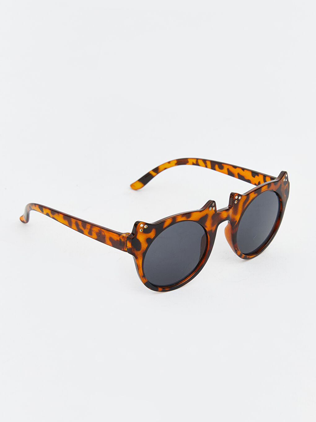 Leopard Patterned Girl's Sunglasses-1