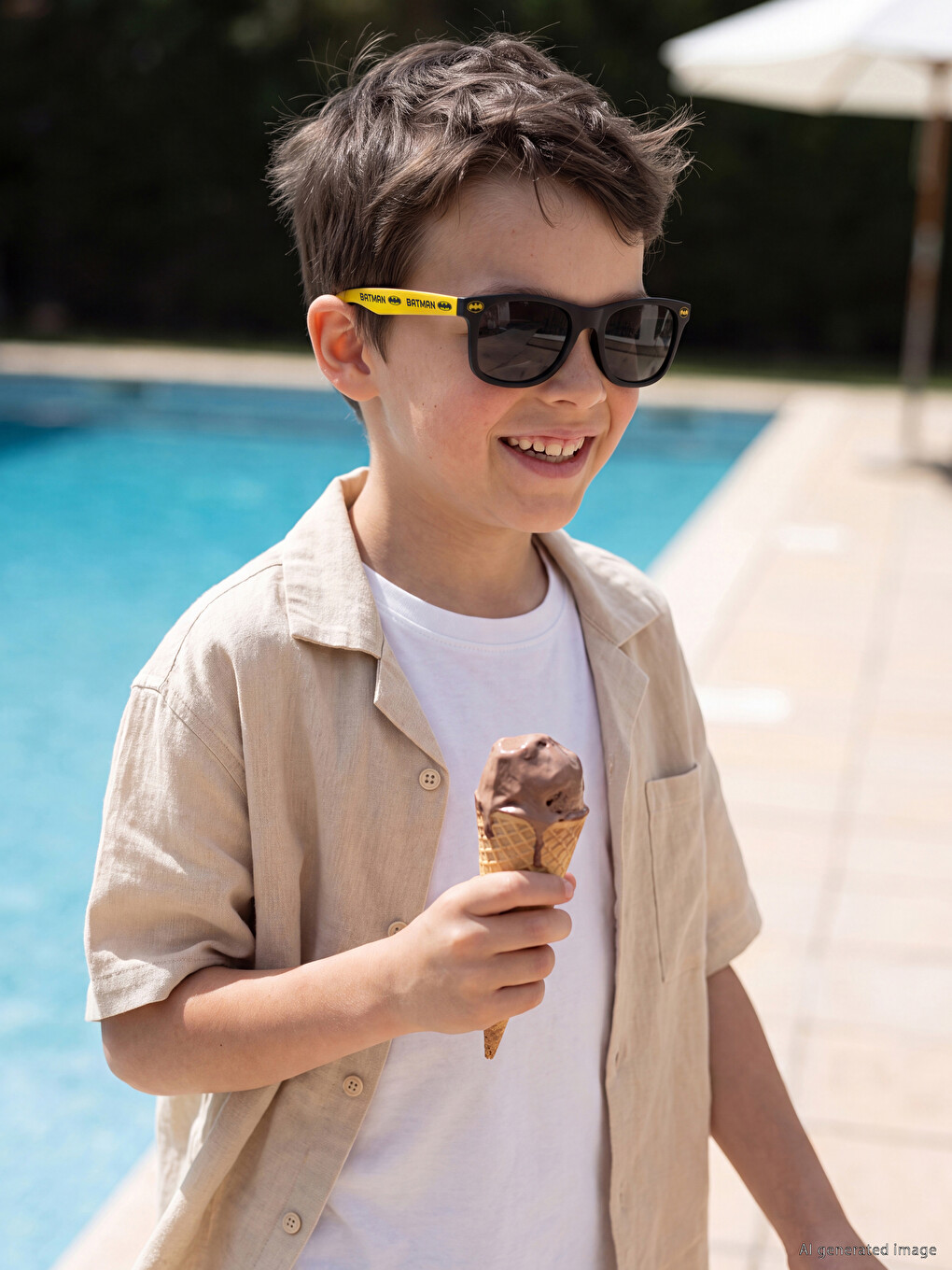 Batman Printed Boy's Sunglasses