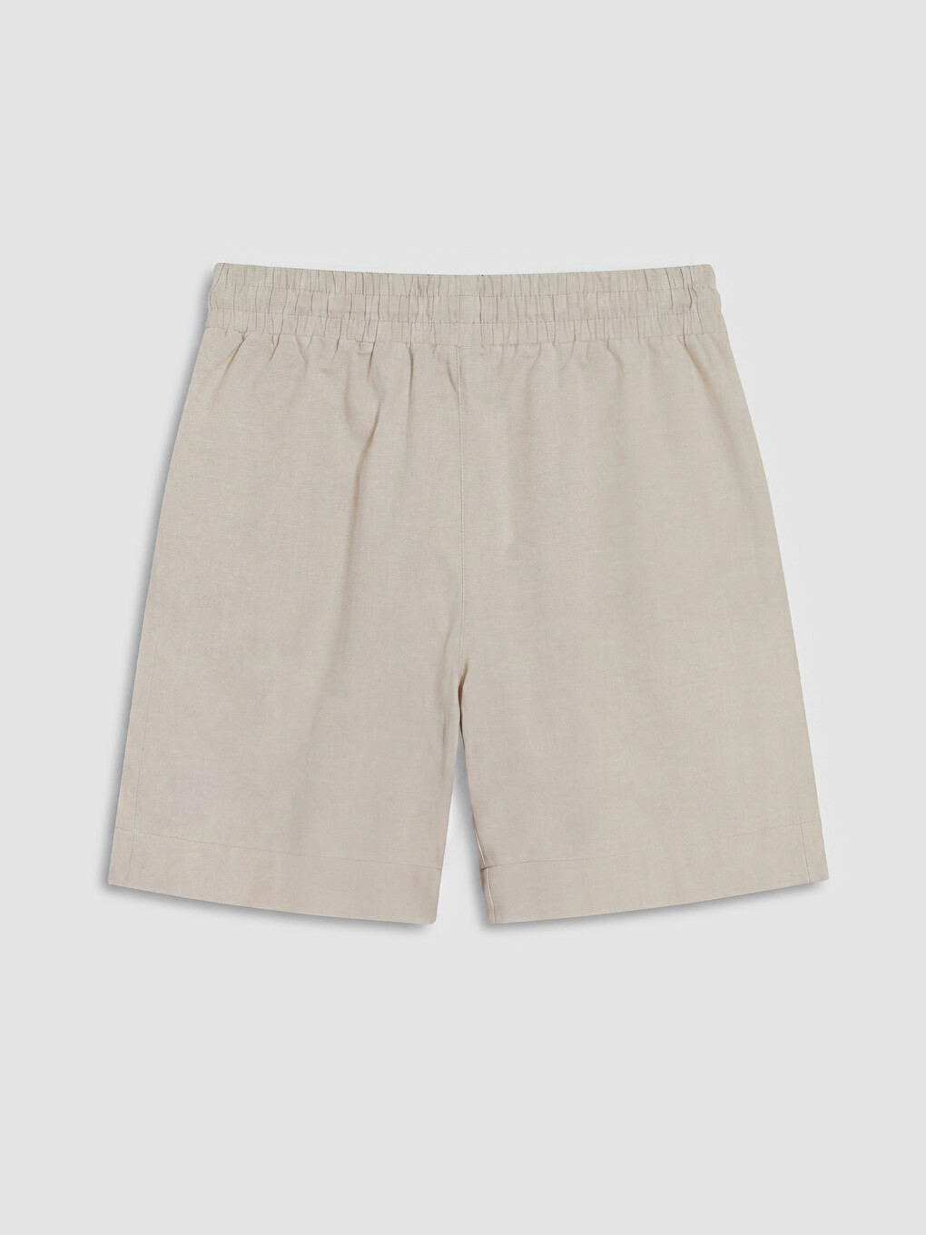 Woman Beige Shorts-5