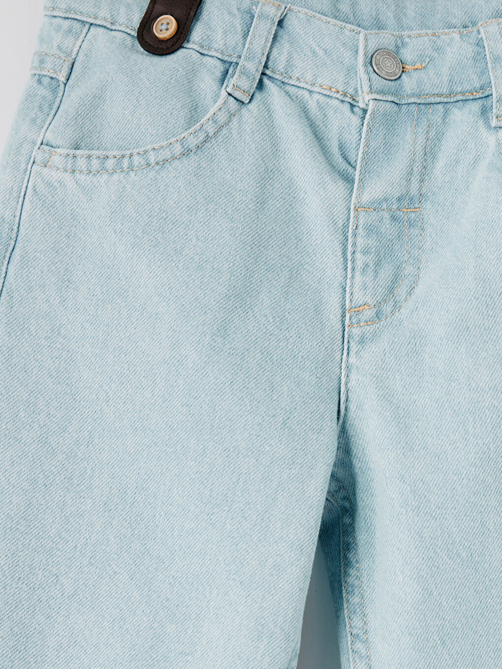 İndigo Standart Kalıp  Erkek Çocuk Jean Pantolon-2