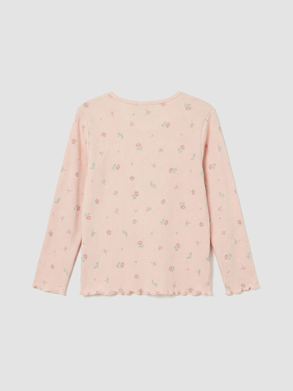 Pembe Desenli Kız Bebek Pijama Takımı-2