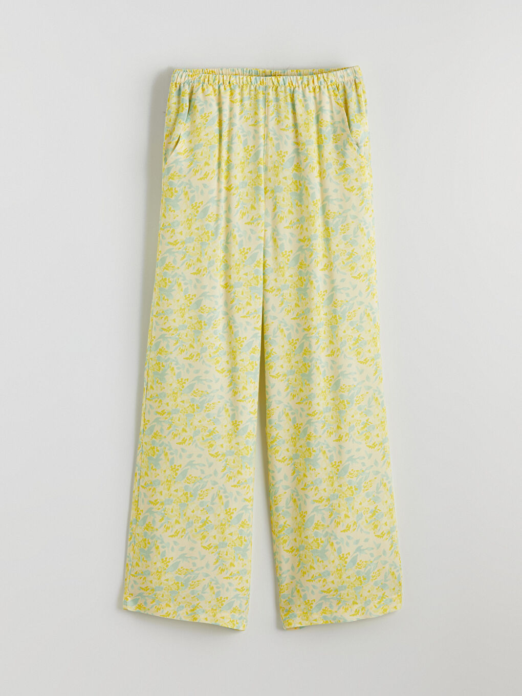 Floral Print Girls' Trousers