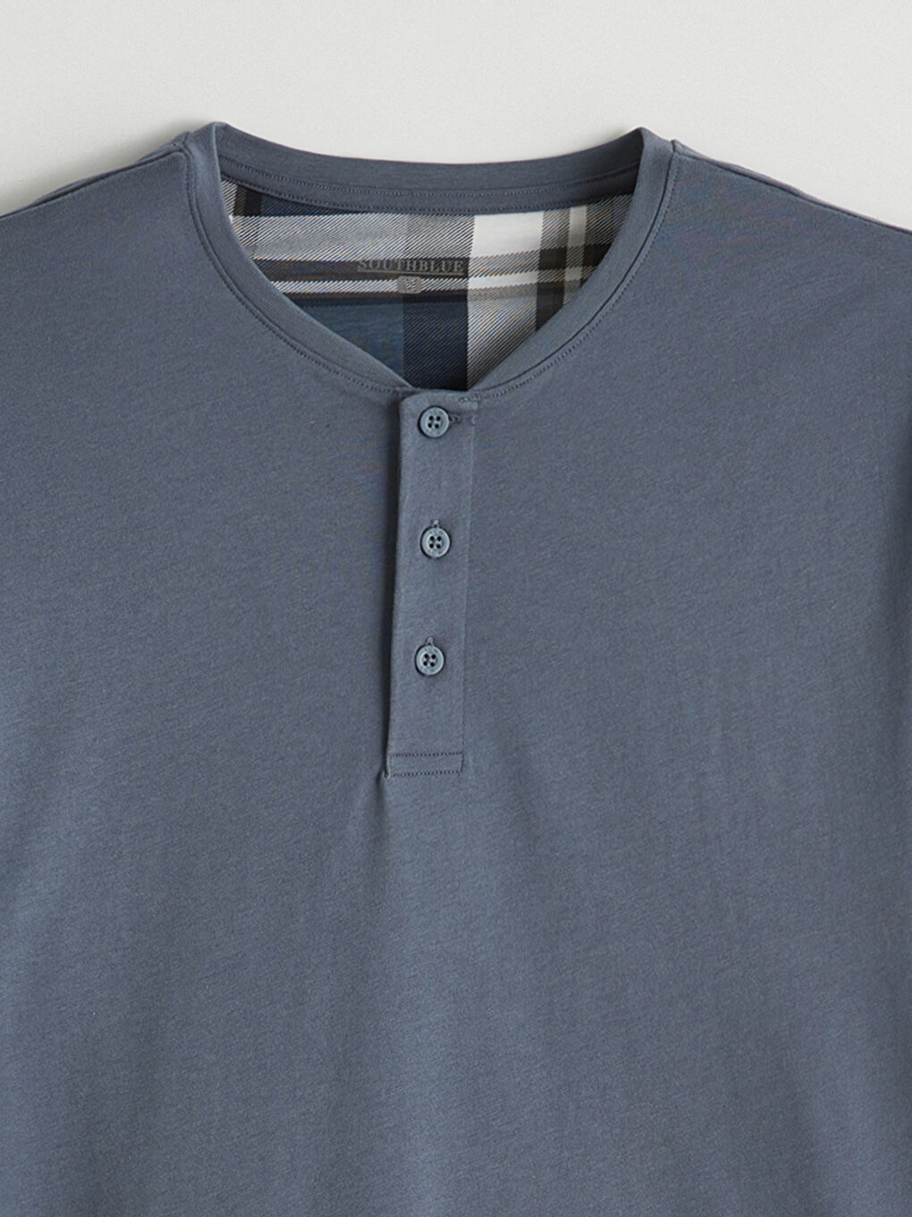 Regular Fit Plaid Men's Pyjamas Set-6