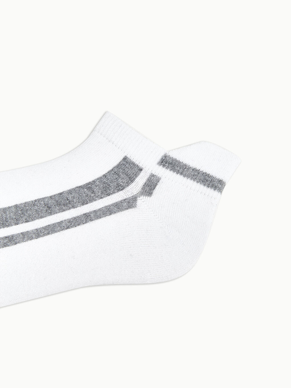 Men's Striped Ankle Socks - Set of 3-1