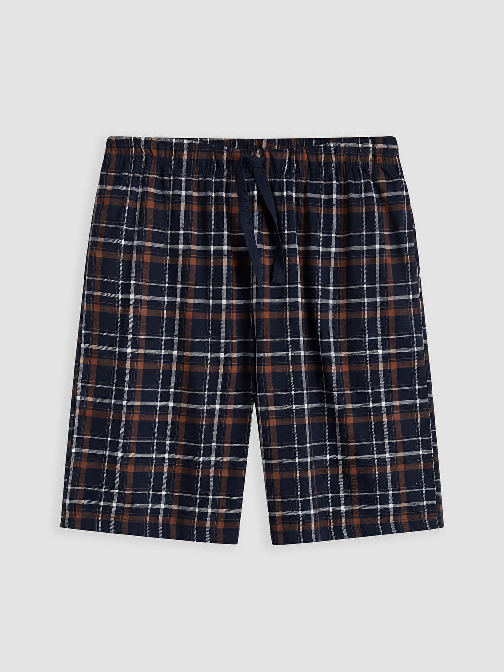 Lacivert Regular Fit Baskılı Erkek Şortlu Pijama Takımı-2