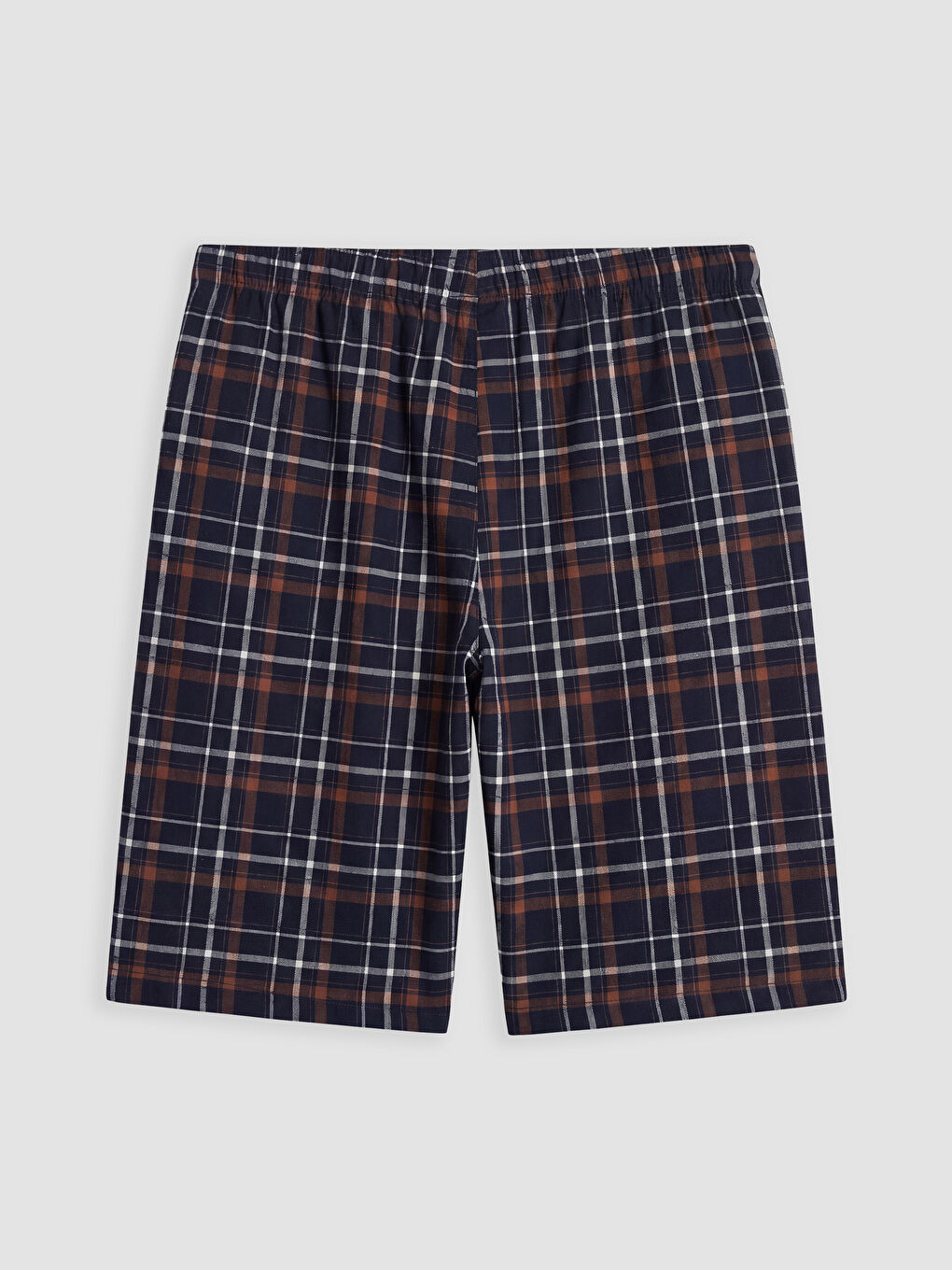 Lacivert Regular Fit Baskılı Erkek Şortlu Pijama Takımı-4