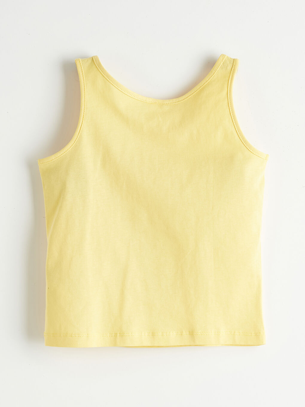 Sarı Baskılı Kız Çocuk Şortlu Pijama Takımı-3