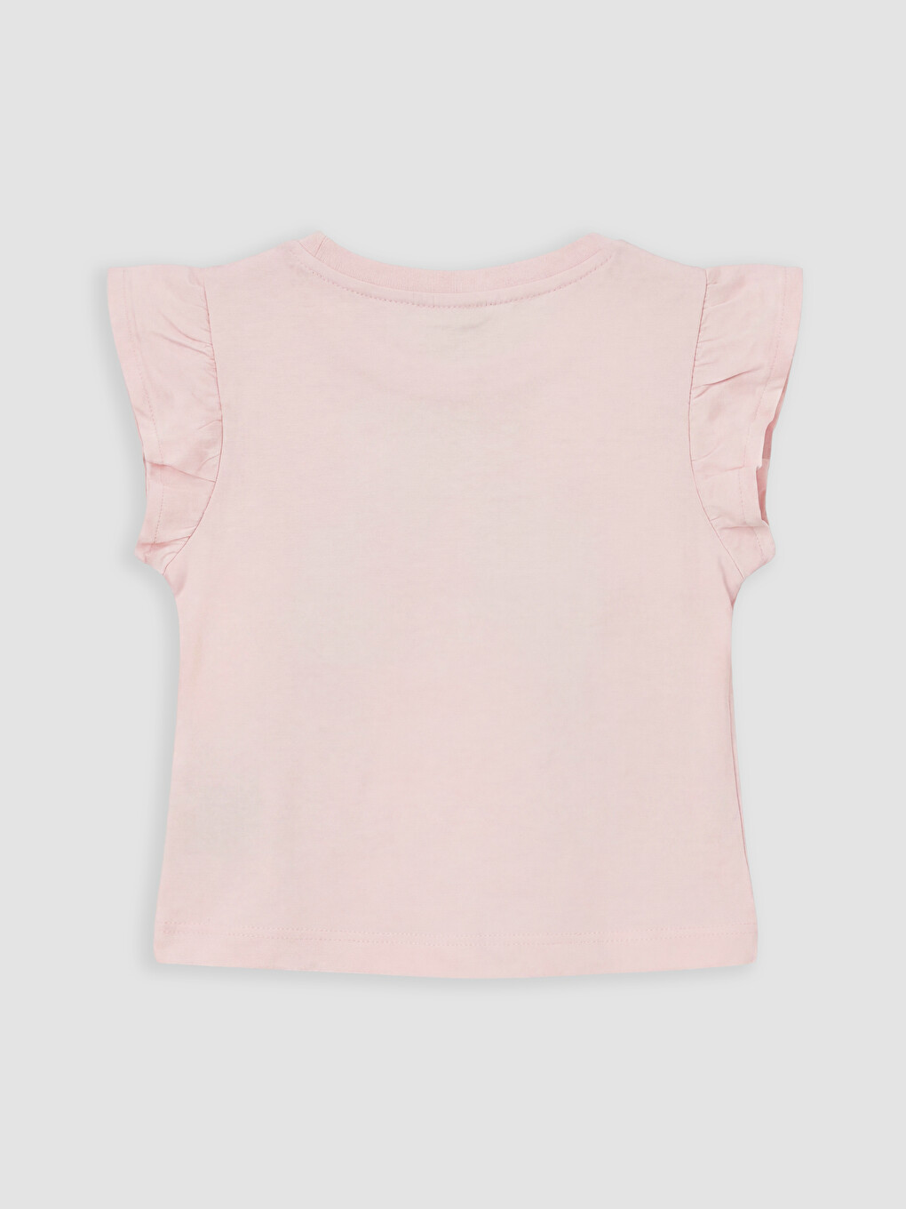 Pembe Daisy Duck Baskılı Kız Bebek Takım-9