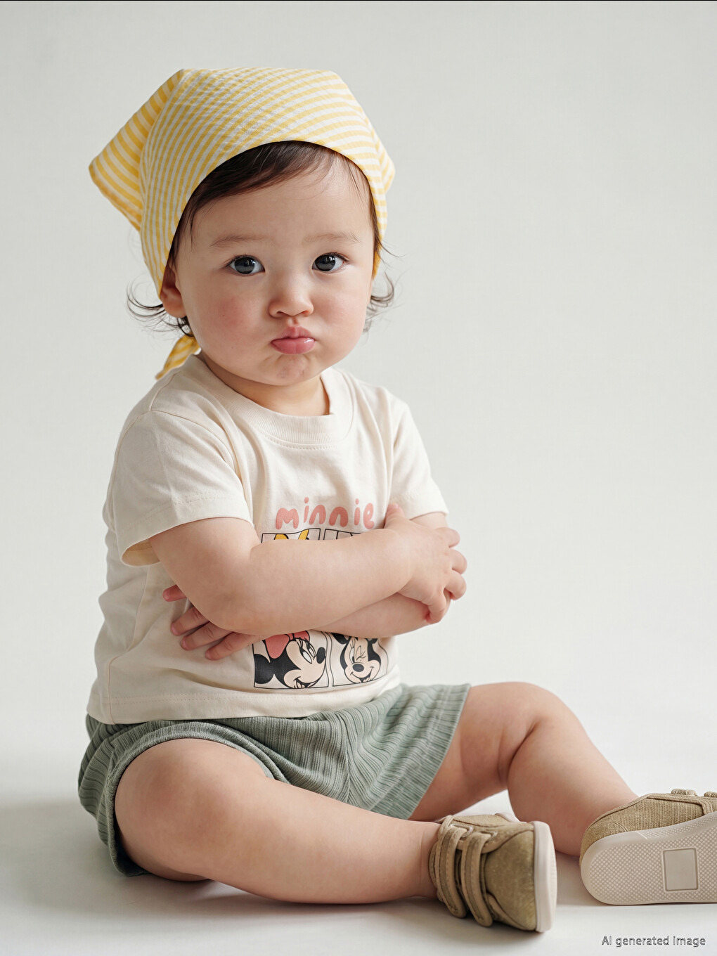 Minnie Mouse Printed Baby Girls' Set