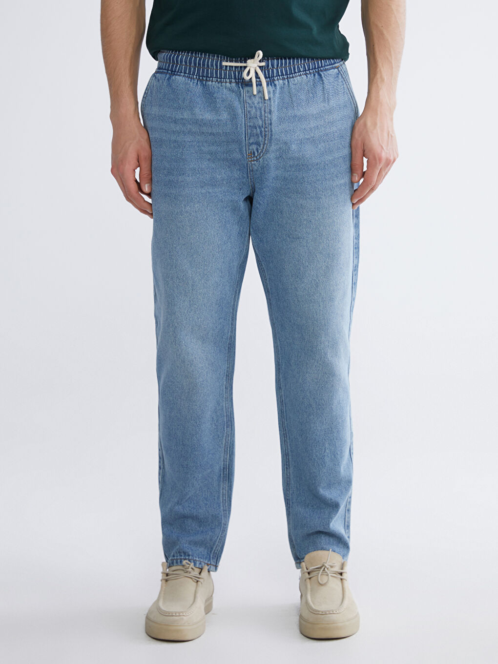 ფართო ჭრილის მამაკაცის ჯინსი-1