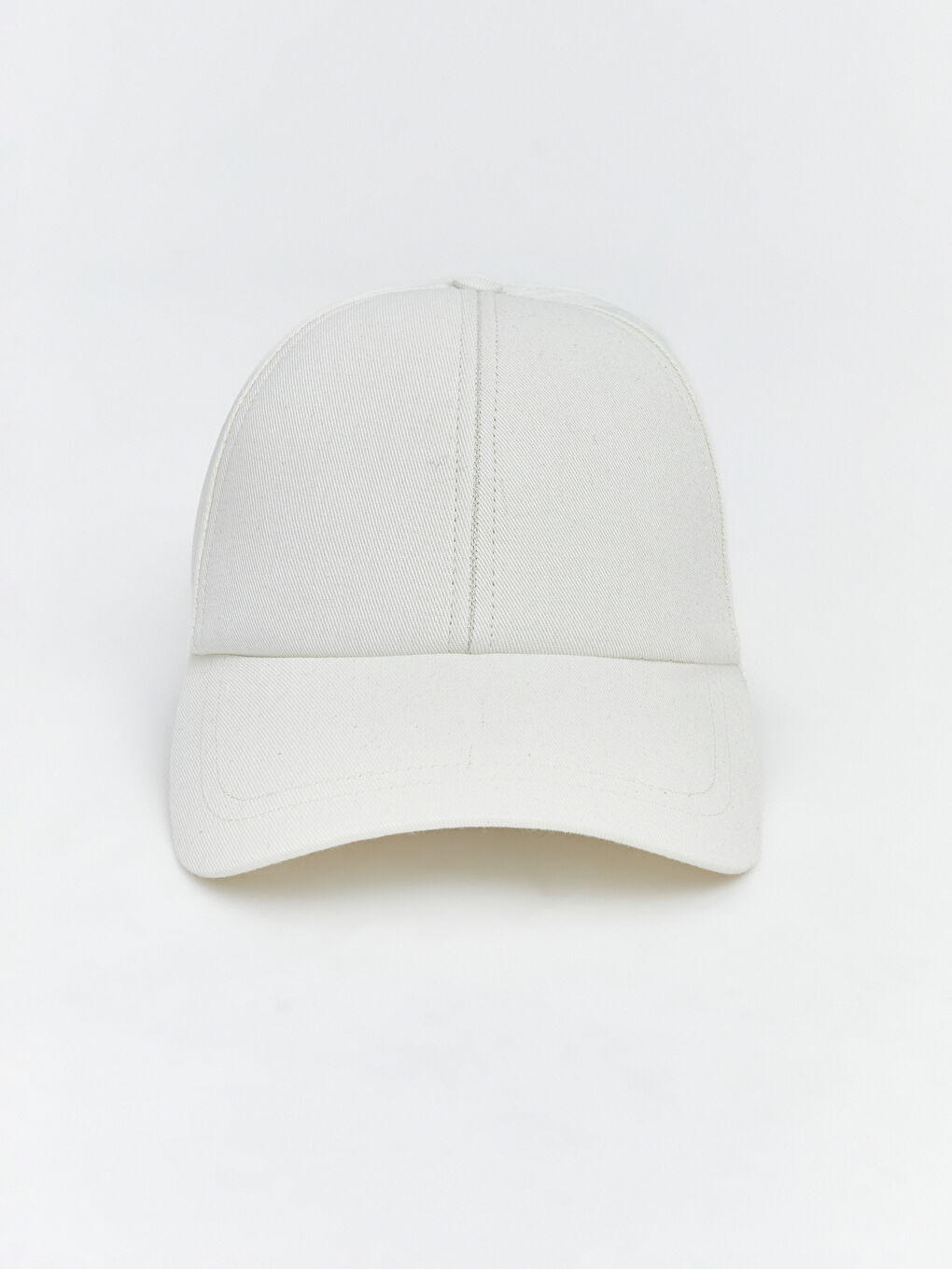 Ekru Basic Kadın Kep Şapka-0