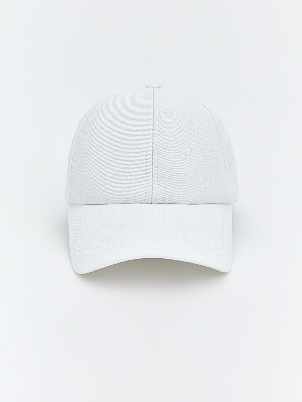 Beyaz Basic Kadın Kep Şapka
