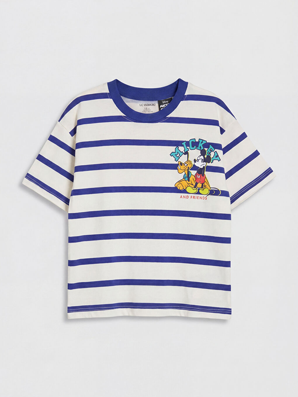 Kırmızı Mickey Mouse Baskılı Erkek Çocuk Tişört 2'li-4