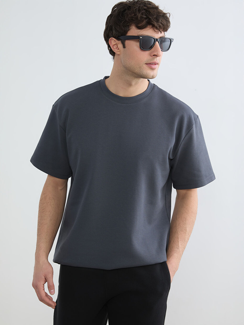 Man ANTHRACITE T-Shirt-3