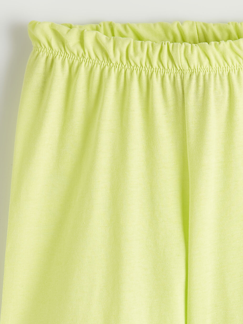 Beyaz Beli Lastikli Basic Erkek Çocuk Pijama Şort-2