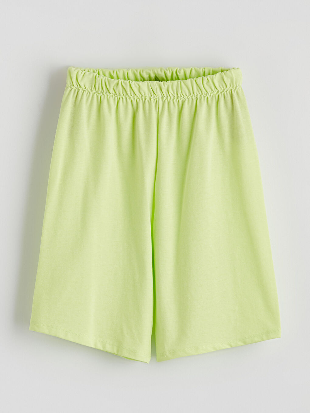 Beyaz Baskılı Erkek Çocuk Şortlu Pijama Takımı-4