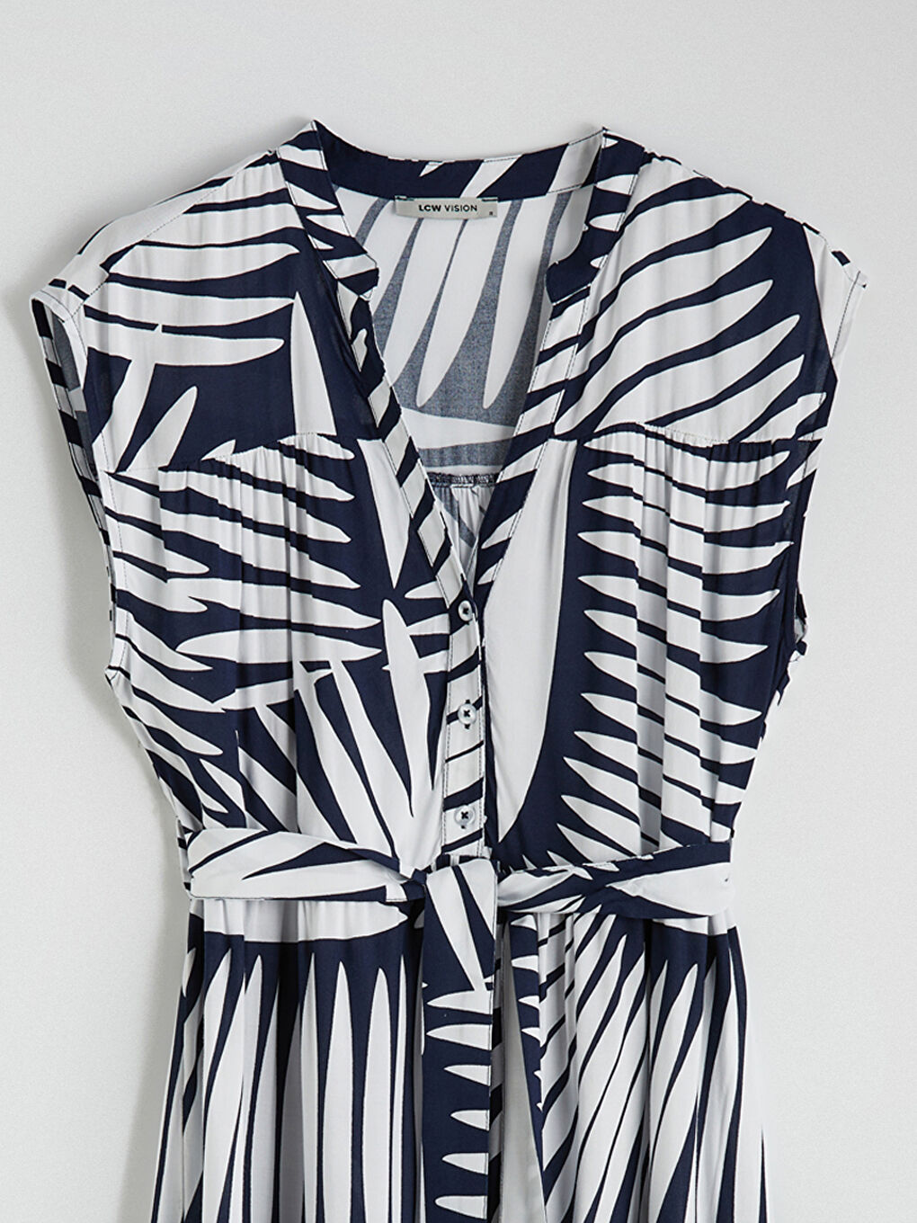 TAMNO PLAVA Haljina Žena-5