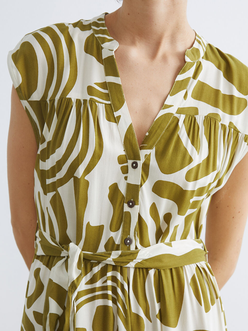 ZELENA Haljina Žena-2