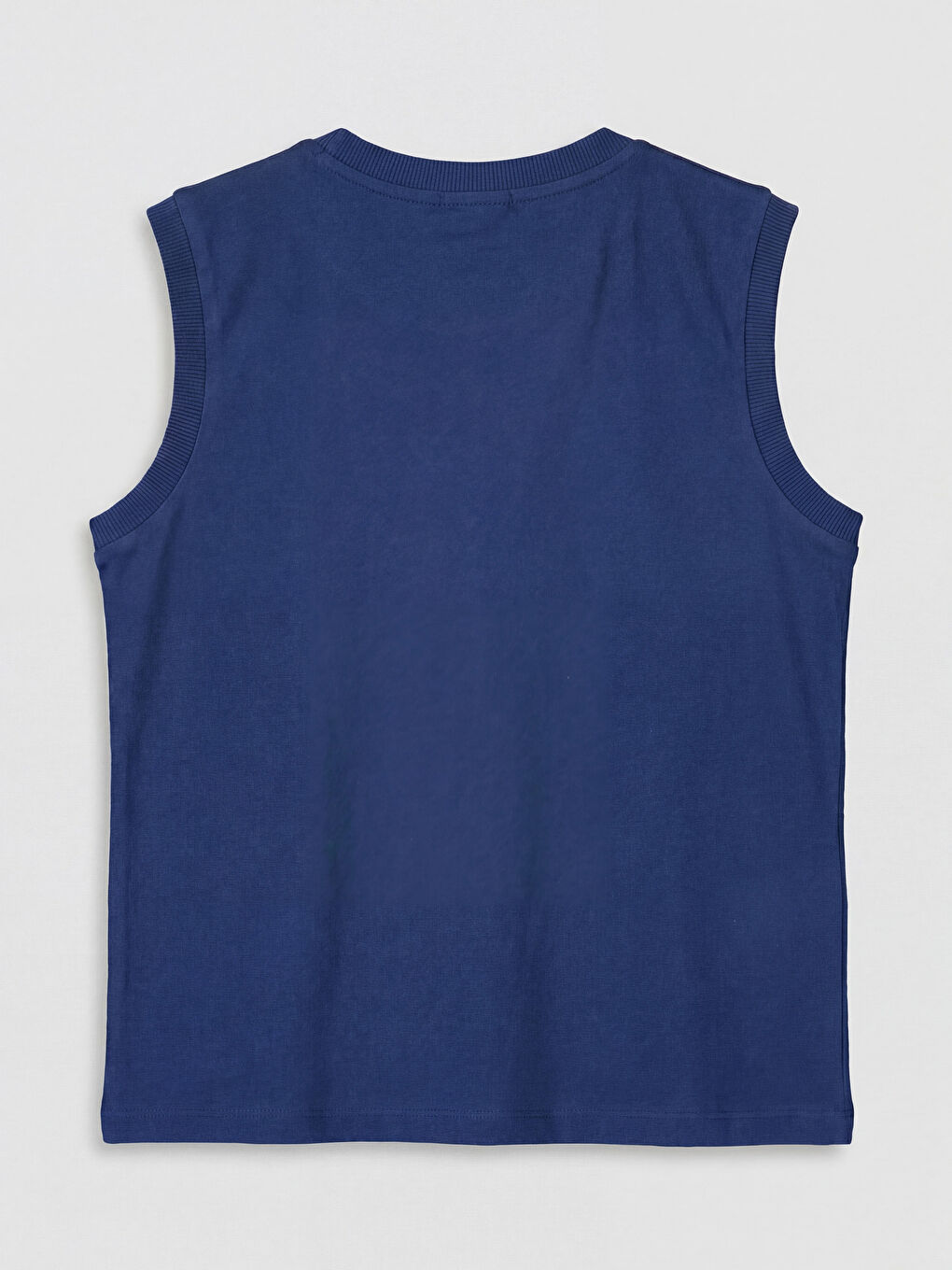 Bej Bisiklet Yaka Baskılı Erkek Çocuk Atlet 2'li-4