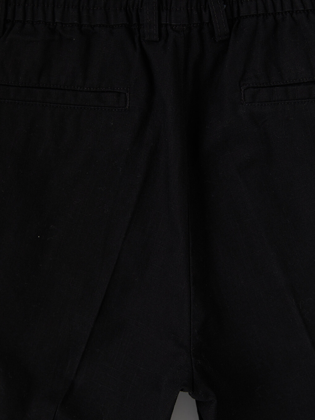 Regular Fit Linen-look Men's Pleated Trousers-7