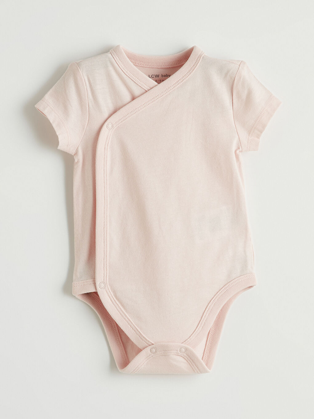 Kız Bebek V Yaka Çıtçıtlı Body 2'li-4