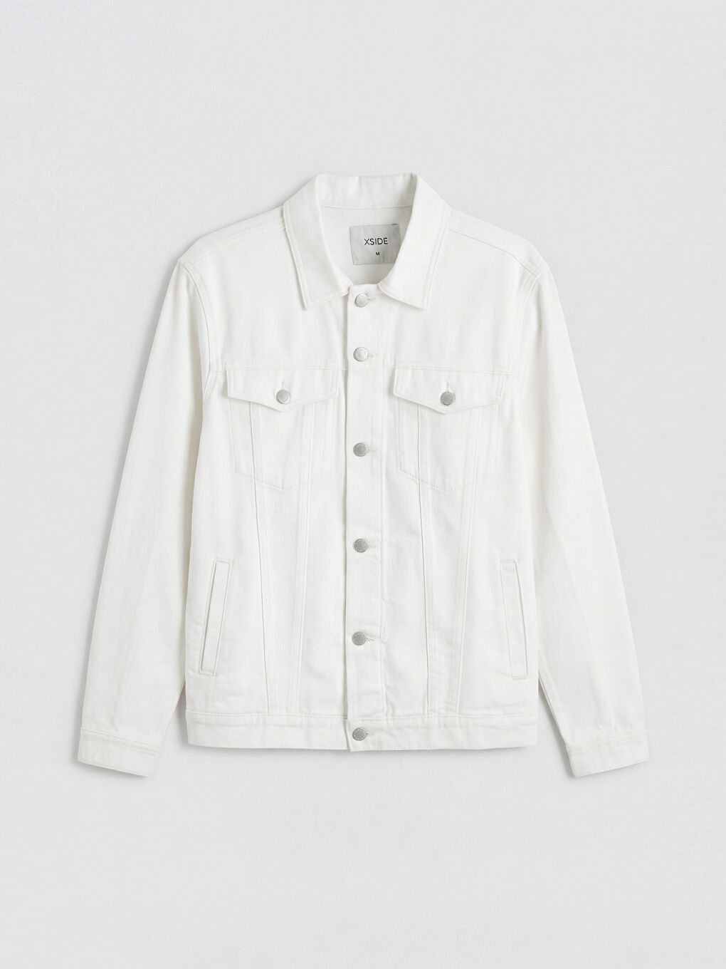 Джинсовая куртка стандартного кроя для мужчин-5