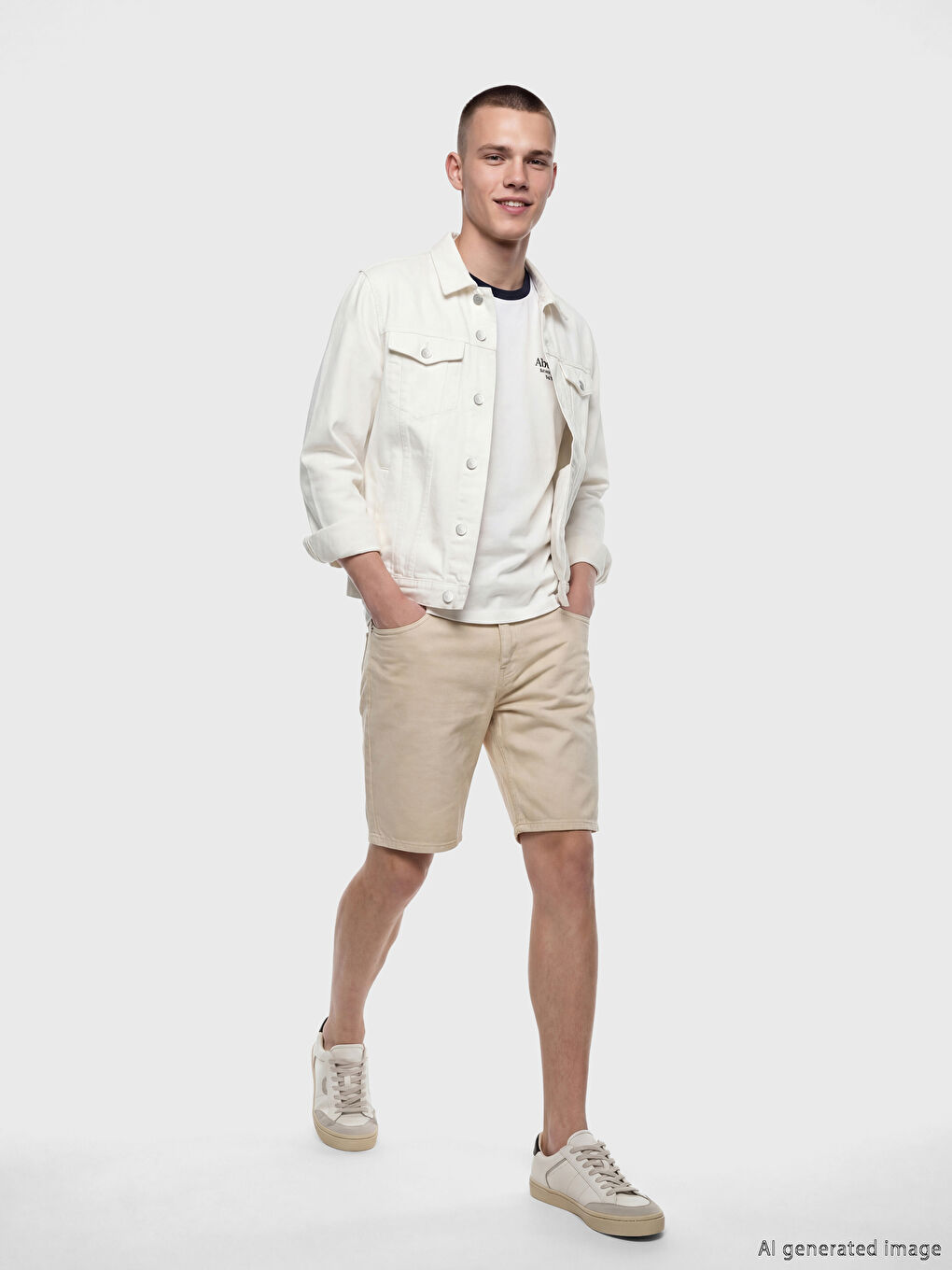 Джинсовая куртка стандартного кроя для мужчин-2