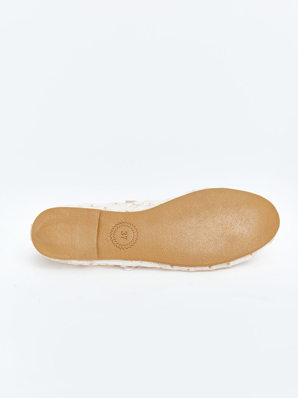 Pembe Çiçekli Kız Çocuk Babet-3