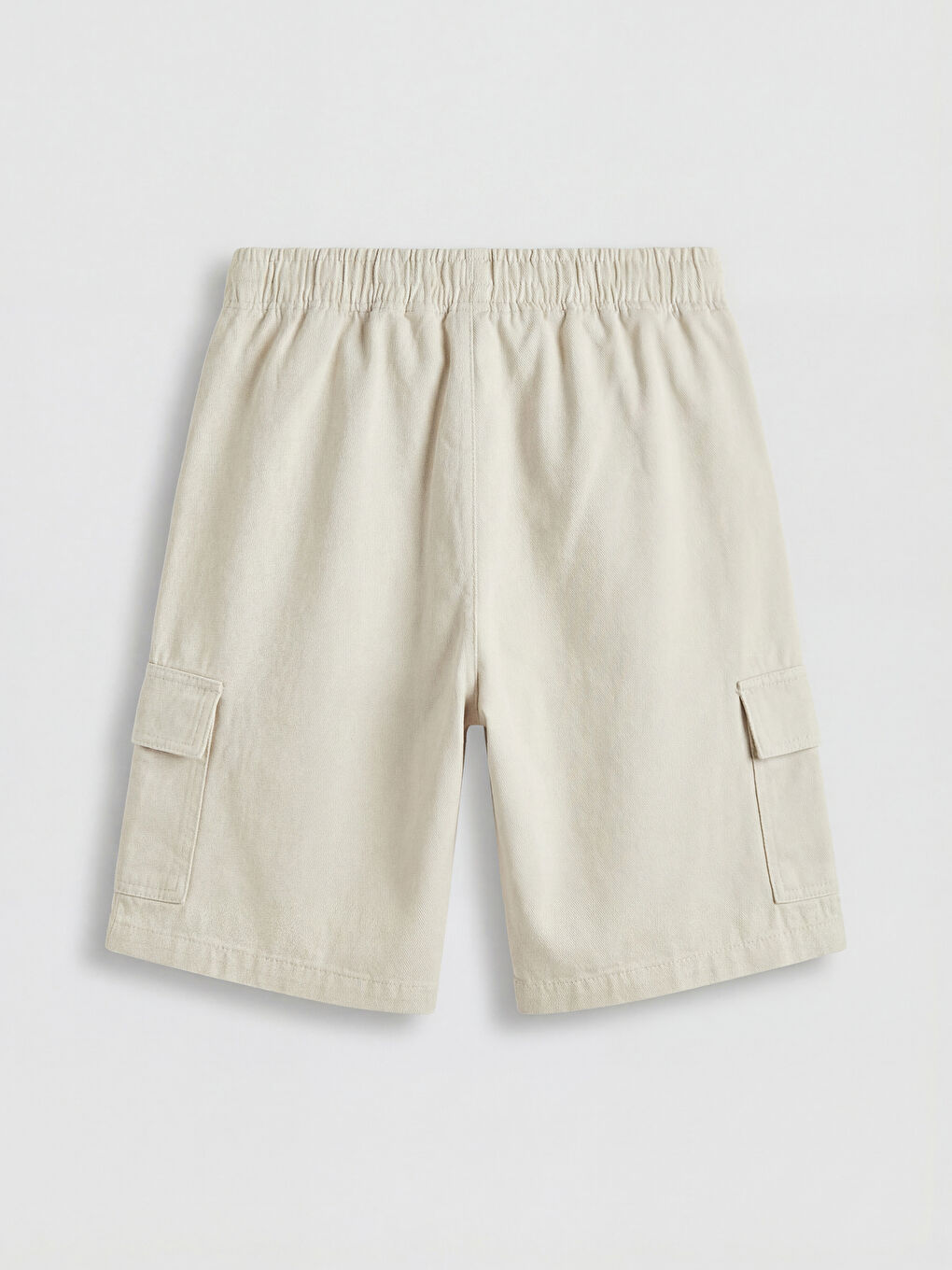 Bej Erkek Çocuk Kargo Şort-1