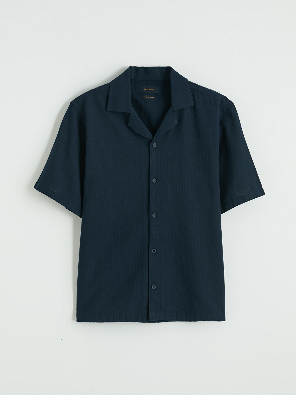 قميص سيرسوكر رجالي بقصة مريحة-4